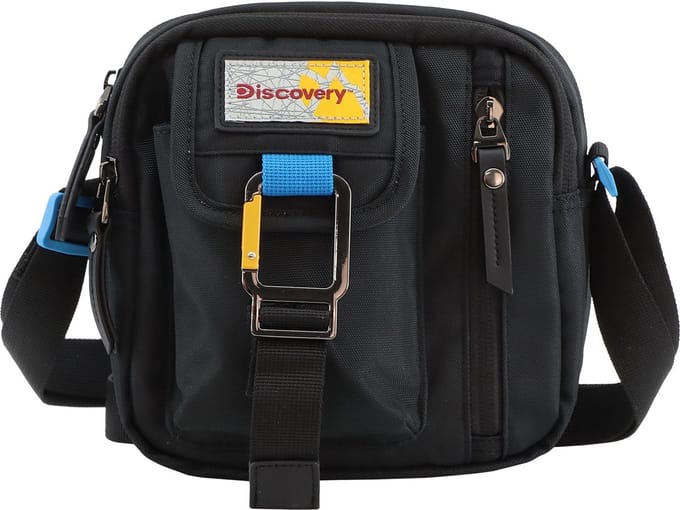 Discovery Icon | Schoudertas / Crossbody tas - Zwart | D00713 - Zwart