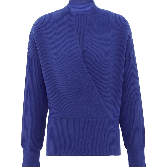 Faina Jumper Dames KONING BLAUW