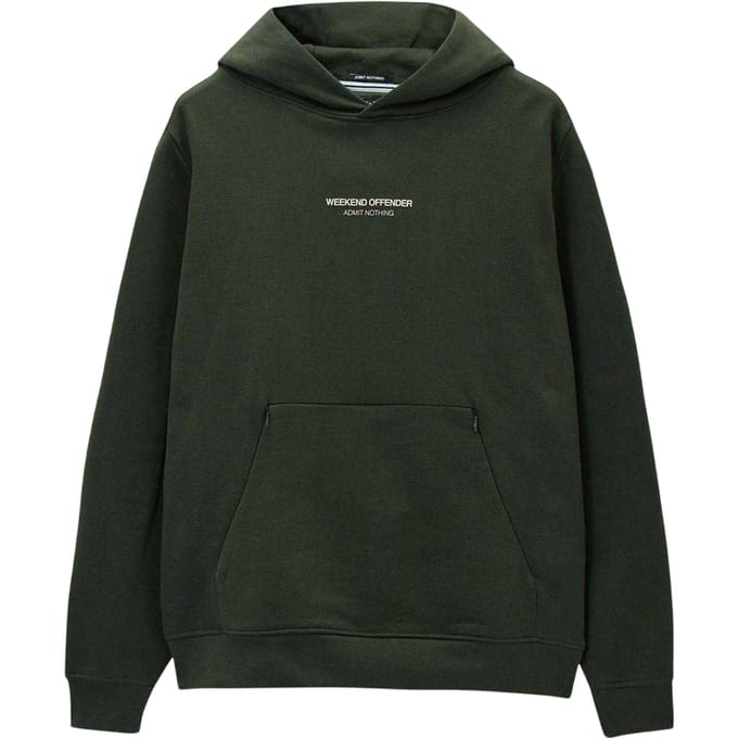 Weekend Offender Coban Woan-hoodie voor heren (Groen)