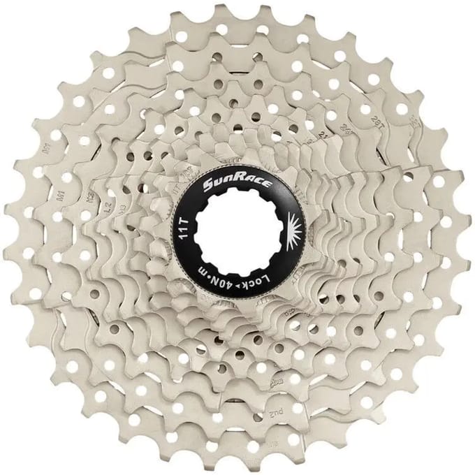 Cassette 9-speed Sunrace CSR91 11-28T - Zilver