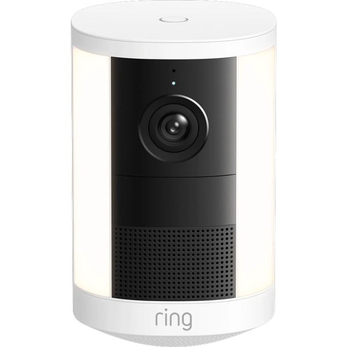 Ring Spotlight Camera 2e Generatie Batterij Wit