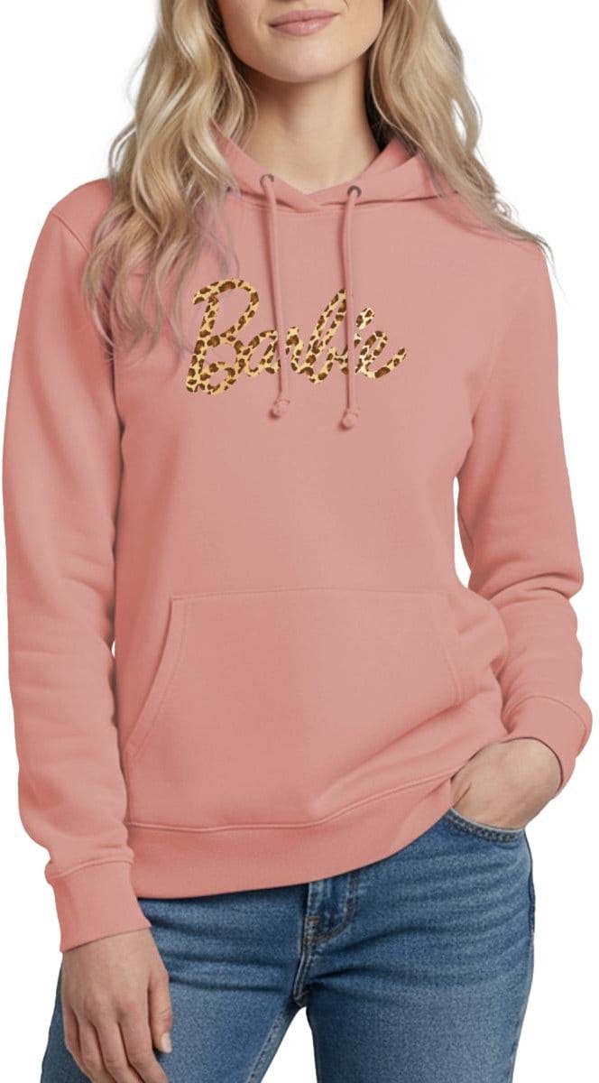 Barbie Leo Print Logo Hoodie Dames