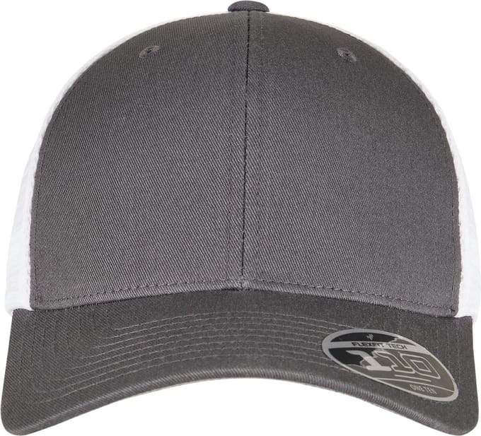 Flexfit - FLEXFIT 110 MESH CAP 2TONE charcoal/white one size Flexfit pet - Grijs/Wit
