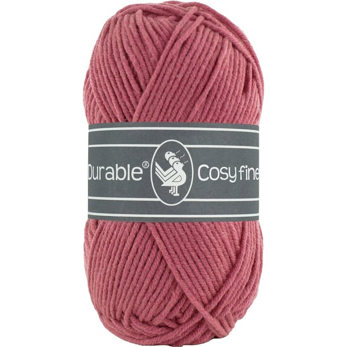 Durable Cosy Fine - 228 raspberry - Katoen/Acryl Garen