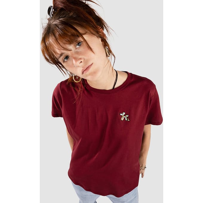 Iriedaily Puffy Dog T-Shirt rood