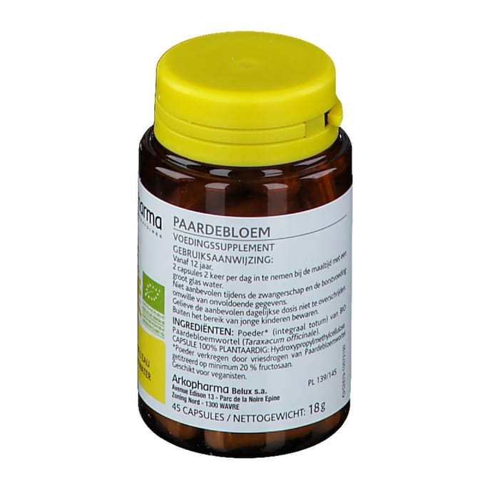 Arkocaps Paardebloem Bio 45 Capsules