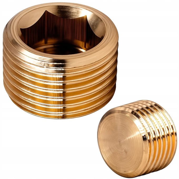 Rosfix Messing Schroefdop - Externe 3/8"" Schroefdraad, Corrosiebestendig