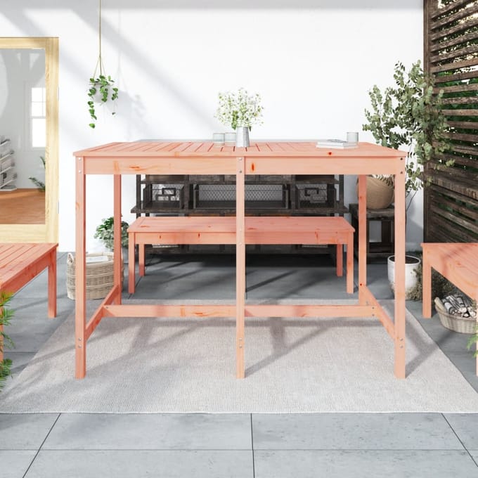 vidaXL - Tuintafel - 159,5x82,5x110 - cm - massief - douglashout