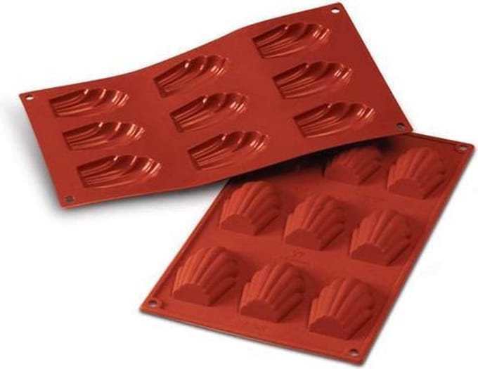 Silikomart - Madeleine - siliconen bakvorm 68x45 h 17 mm
