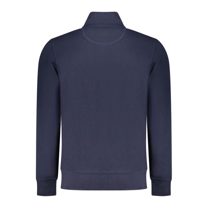 North Sails Blauwe Katoenen Mannen Sweatshirt