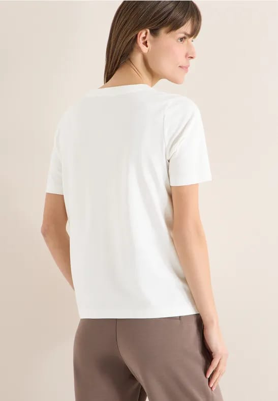 Shirt met print aan de voorkant