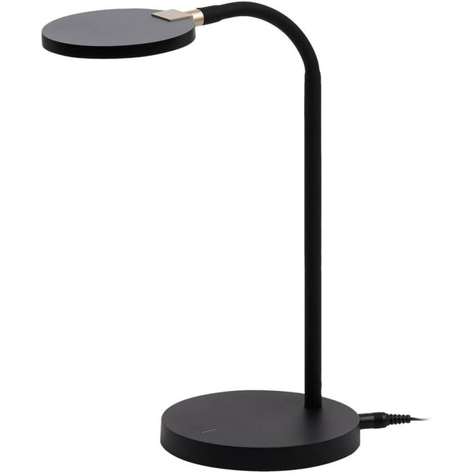 Aluminor Declic tafellamp dimbaar CCT flexibele arm zwart