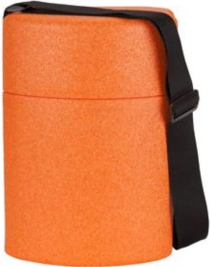 CHILL WineCooler Oranje - riem zwart - Wijnkoeler
