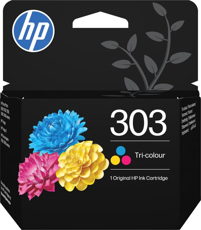 HP Inktcartridge 303 Origineel 2-pack Cyaan, Geel, Magenta, Zwart 3YM92AE