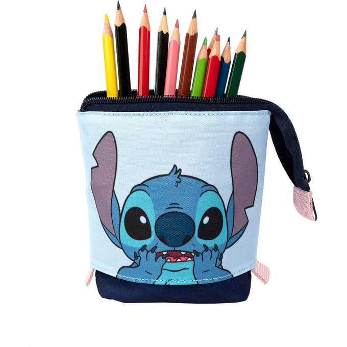 Disney Stitch 2-in-1 Pencil Case and Pen Holder