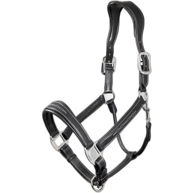 Leren halster voor paarden LeMieux Stitched Comfort