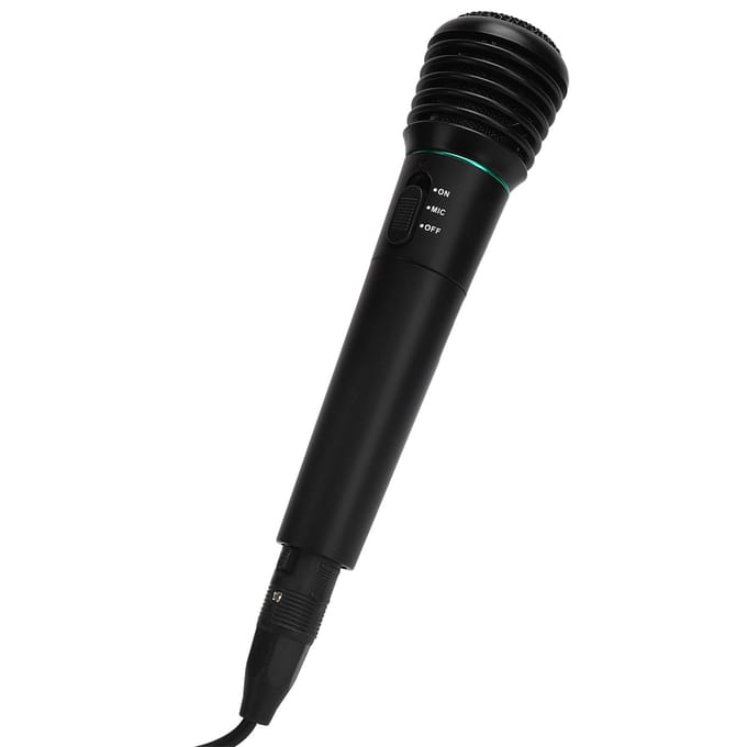 Handmicrofoon Dynamisch Bekabeld en Draadloos 2-in-1 Karaoke Microfoon voor Thuis Zingen