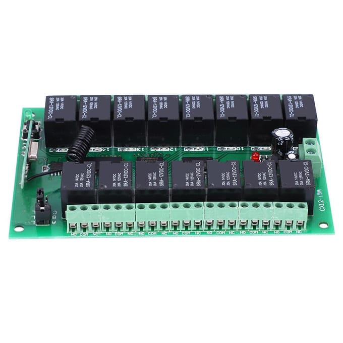 Draadloze Afstandsbediening Schakelaar Zender DC12V 15 Kanaals Relais   Ontvanger Board