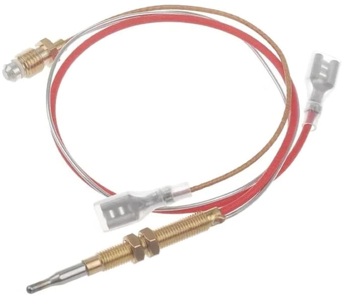 Thermokoppelsensor - Reserveonderdeel - Terrasverwarming - Snelle reactie - 400/600 mm - Metaal