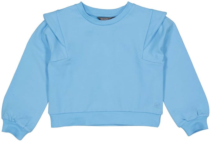 Quapi - Meisjes sweater - Dess - Sky blauw - Maat 134/140