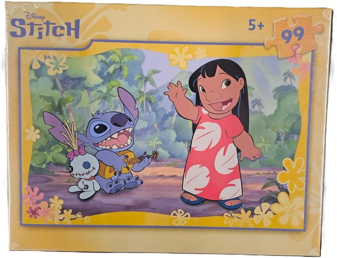 Clementoni Disney Stitch Puzzel Gitaar 99 stukjes 5+