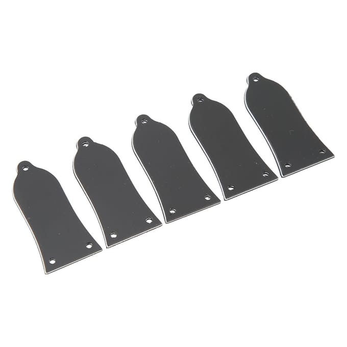 5 STKS 3 Gaten Truss Rod Cover Plastic Hals Verstelstang Afdekplaten voor Elektrische Gitaar Bas gray