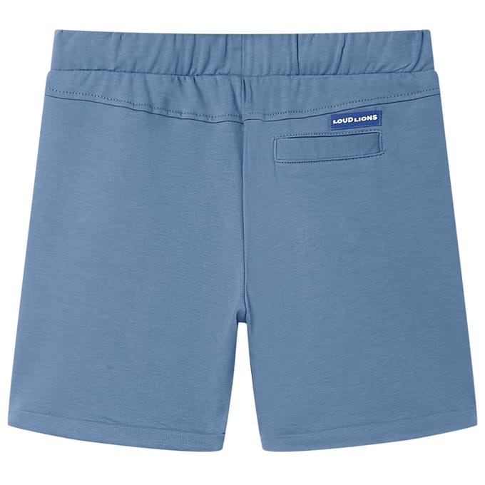 vidaXL Kindershorts met trekkoord 92 donkerblauw