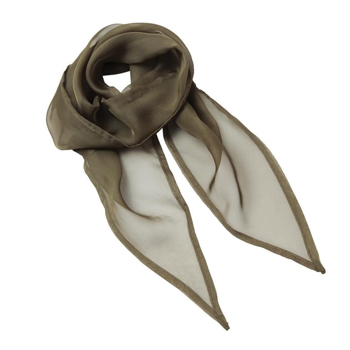 Premier Dames/Dames Chiffon Sjaal (Olijf)