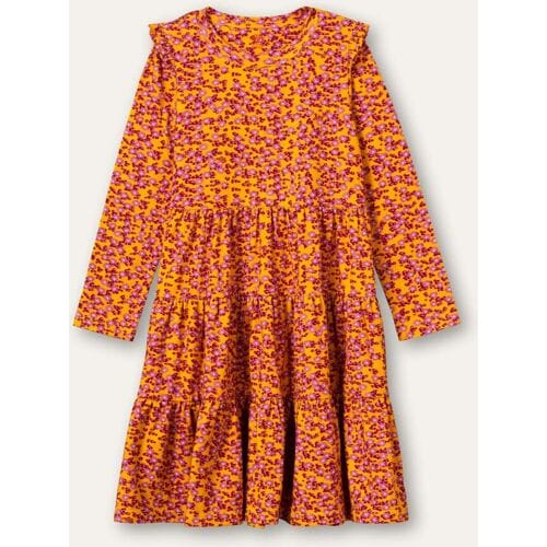 Oilily Djoni Jurk- maat110/5yr Olive Oil