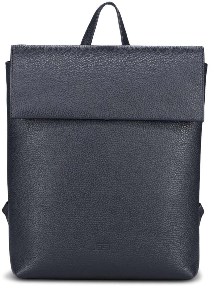 JOST Leren vrijetijdsrugzak rugzak Vika Backpack Blue donkerblauw