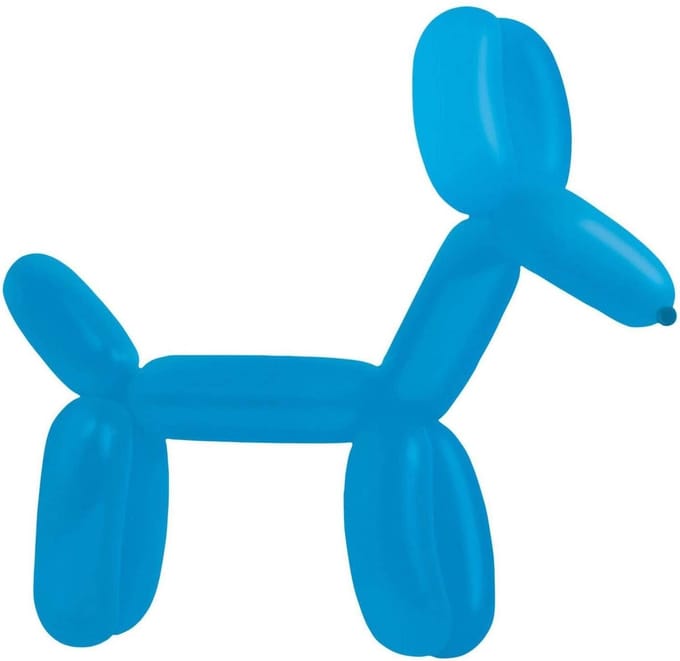 Amscan Modelleerballonnen 114 Cm Latex Blauw 100 Stuks