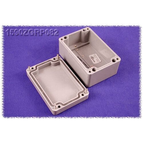 Hammond Electronics 1590ZGRP082 Universele behuizing 110 x 75 x 55 Polyester Grijs 1 stuk(s)