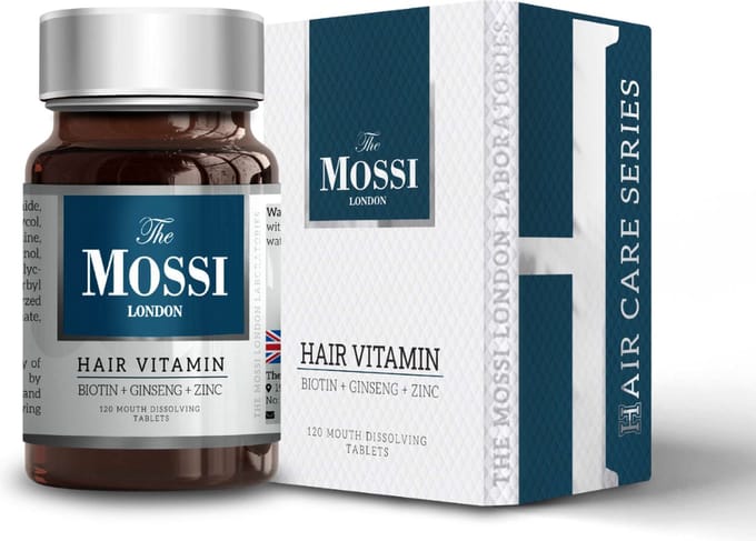 The Mossi London / Haar Vitaminen / Biotin / Ginseng / Zinc