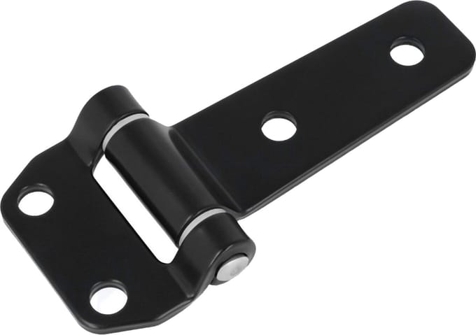 Scharnier - 140 x 63mm - Gegalvaniseerd - Zwart