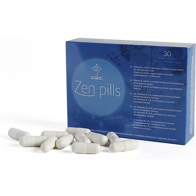 Zen Pills, ontspannende pillen om angst onder controle te houden Unique bosbes