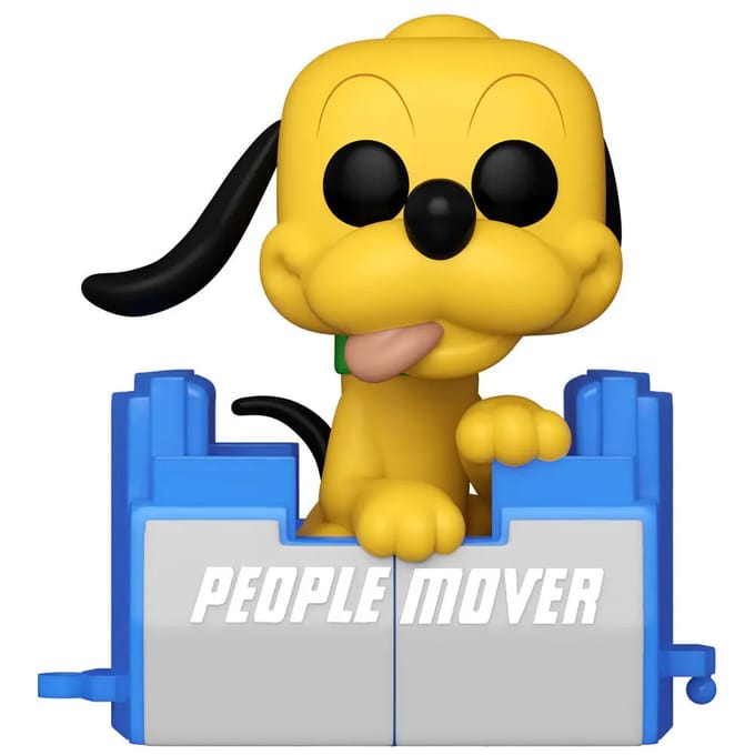 Funko Mickey Mouse Verzamelfiguur Walt Disney World 50th Anniversary POP! People Mover Pluto With Balloon 9 cm Multicolours