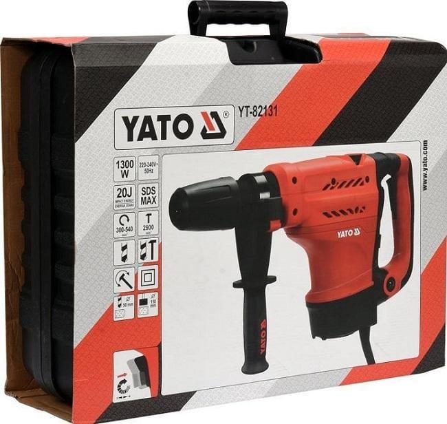 Yato - Serie YT-82131 - Boorhamer - 1300W - SDS-Max - 20J