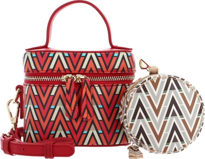 VALENTINO Schoudertas Avondtas Tonic Princess Bag Rosso / Multicolor Veelkleurig