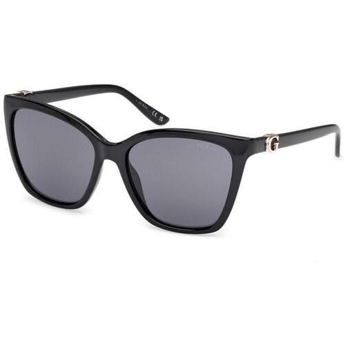 Guess GU00191 SHINY BLACK/GREY 56/16/140 Unisex Zonnebrillen
