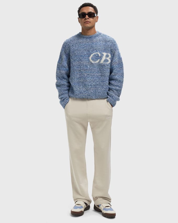 BOUCLE CB LOGO SWEATER