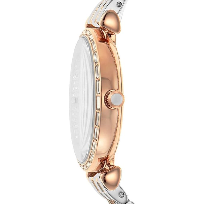 Emporio Armani AR11293 Gianni Tweekleurig Dameshorloge