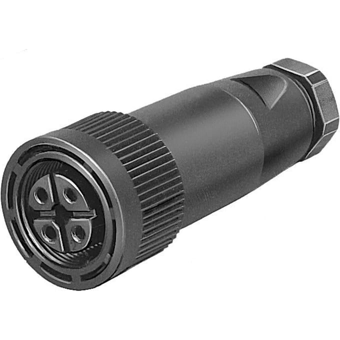 Festo Stroom Connector 4-Pins Schroef Terminal IP67 - 18526