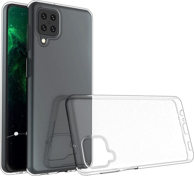 Lunso - Softcase hoes - Geschikt voor Samsung Galaxy A12 - Transparant