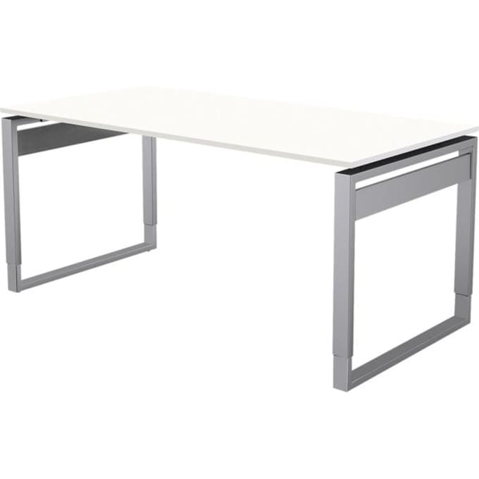 Bureau Workspace 160cm wit hoogte verstelbaar