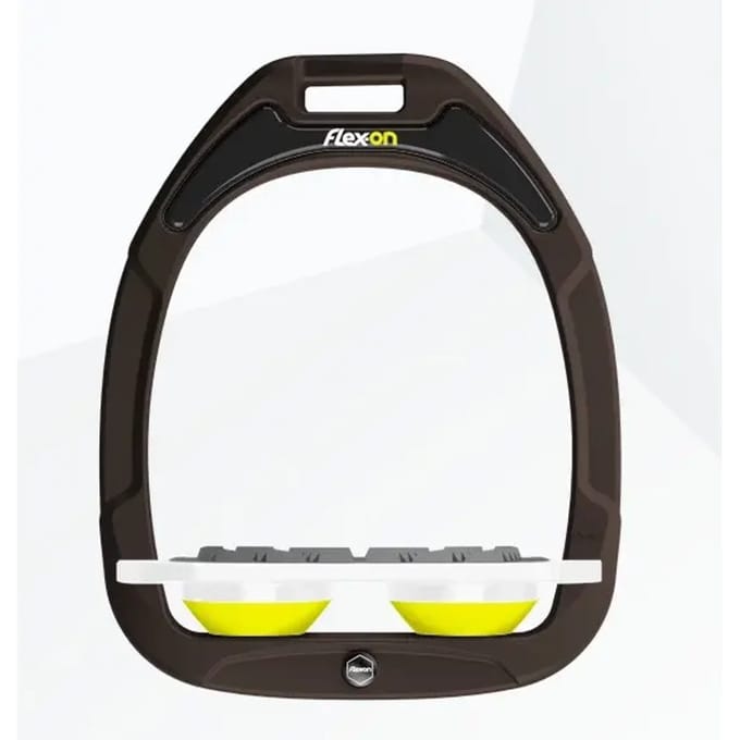 Plat Grip Bruin/Wit/Geel Flex-On Green Composite
