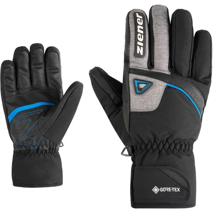 Ziener Galiso-z Gtx+ Gore Plus Warm Gore-tex® Handschoenen Zwart 8 Man