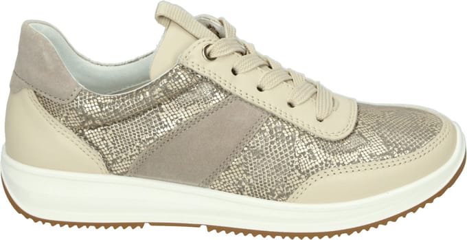 Ara - 1225532 OSAKA 3.0 - Lage sneakersDames sneakers - Kleur: Wit/beige - Maat: 35.5