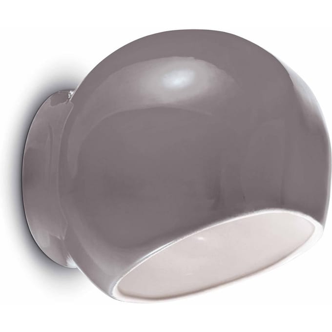 Ferroluce Wandlamp Ayrton keramiek, grijs