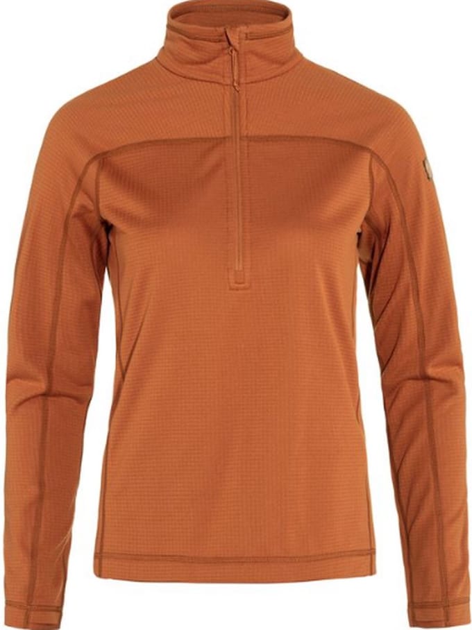 FJALLRAVEN Abisko lite h.zip flc w orange - L