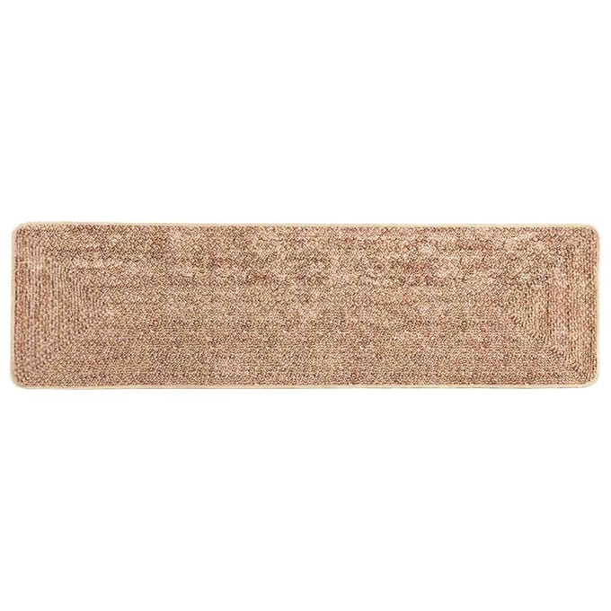 vidaXL - Tapijt - Runner - MARSA - Geel - 50 - x - 200 - cm - Polyester - en - PVC